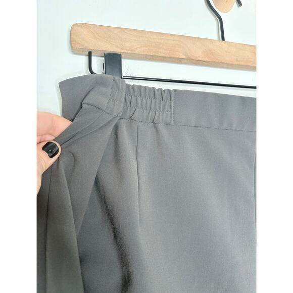 Eileen Fisher Gray Straight Leg Trouser Pants Plus Size 2X Minimalist Office - Picture 6 of 8